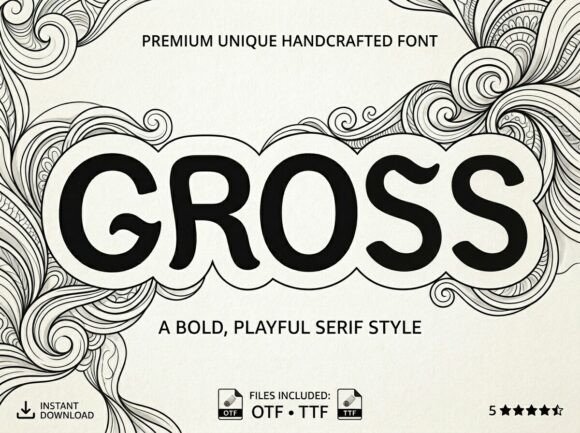 Discovering Gross: A Typeface for Bold Statements