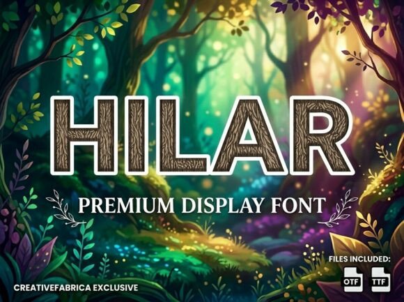Discovering Hilar: A Typeface for Bold Visual Statements